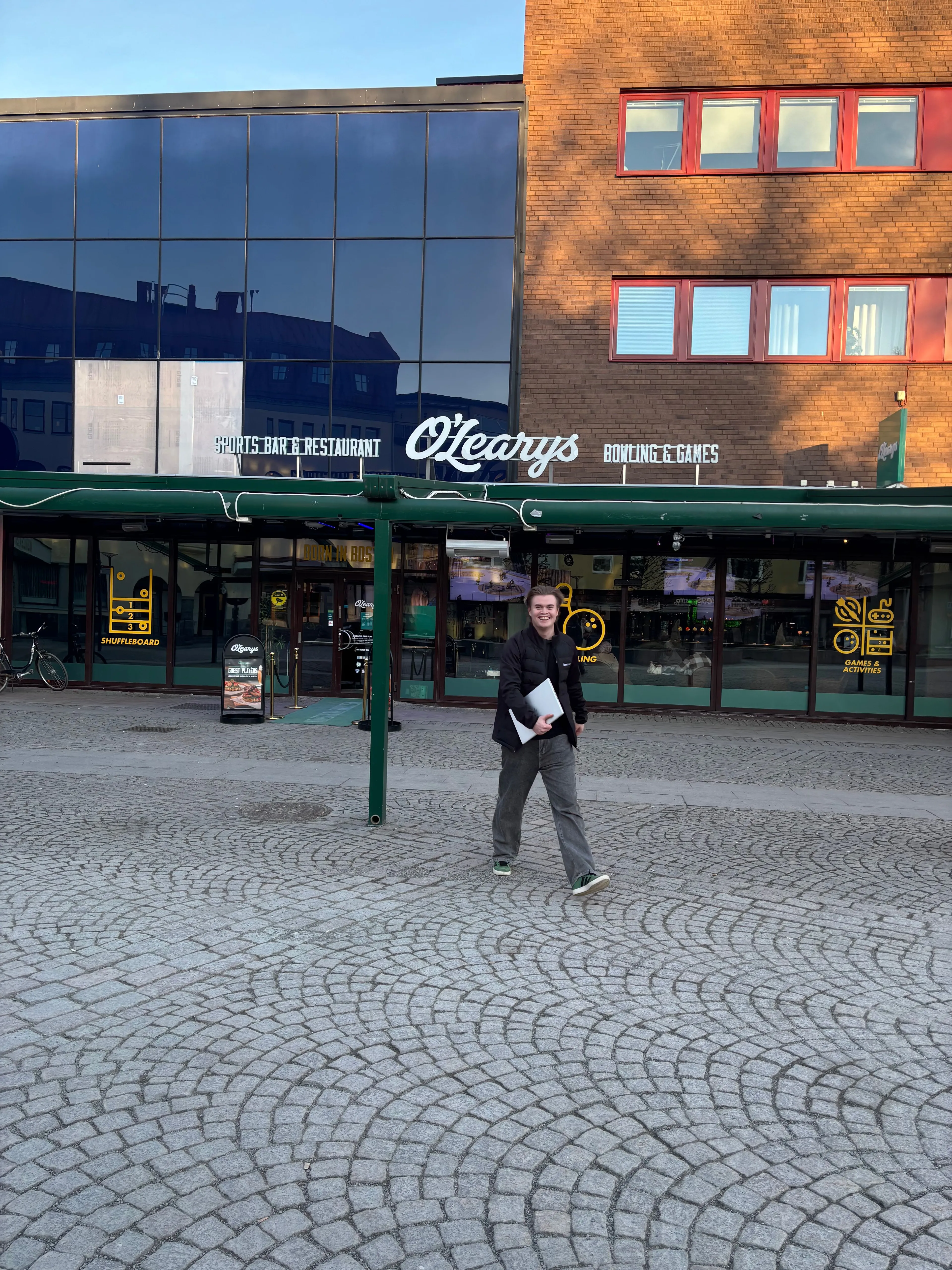 En helg med Mattias slår aldrig fel 🚀 denna gång nystart av O’Learys i Borlänge! 